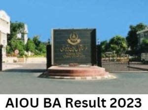 aiou result by roll number|aiou result ba 3rd semester.